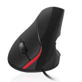 RATON EWENT VERTICAL ERGONOMICO OPTICO 1000 DPI NEGRO EW3156