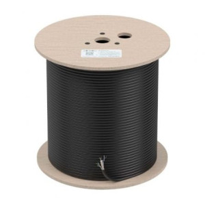 BOBINA AISENS RJ45 EXTERIOR UTP AWG23 CT6 305 M NEGRO