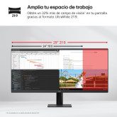 MONITOR LG 29" LED PROF. ULTRAPANORÁMICO 29U511A-B NEGRO