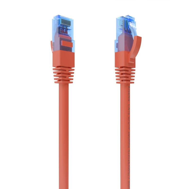 LATIGUILLO AISENS  RED RJ45 UTP CAT6  0.5M ROJO