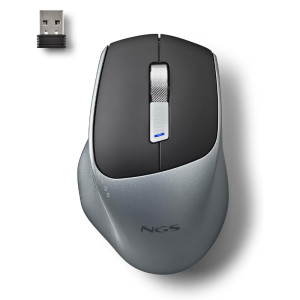 RATON NGS INALAMBRICO LUSH-RB  HASTA 1600 DPI