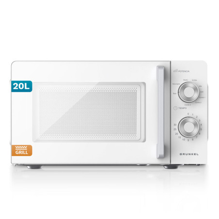 MICROONDAS CON GRILL DE 20L DE CAPACIDAD GRUNKEL MWG-20MG
