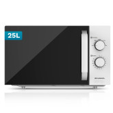 MICROONDAS 25L CAPACIDAD GRUNKEL 850W BLANCO/NEGRO MW-25EASY