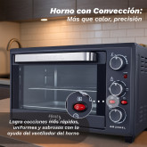 HORNO ELECTRICO DE 28L DE CAPACIDAD GRUNKEL HR-28COOK