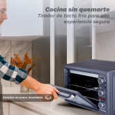 HORNO ELECTRICO DE 28L DE CAPACIDAD GRUNKEL HR-28COOK