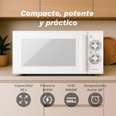 MICROONDAS CON GRILL DE 25L DE CAPACIDAD GRUNKEL MWG-25MG