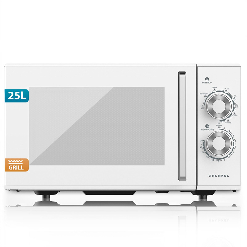 MICROONDAS CON GRILL DE 25L DE CAPACIDAD GRUNKEL MWG-25MG