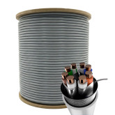 BOBINA CABLE S/FTP CAT6A SÓLIDO PHASAK  AWG23 FLUKE LSZH 305