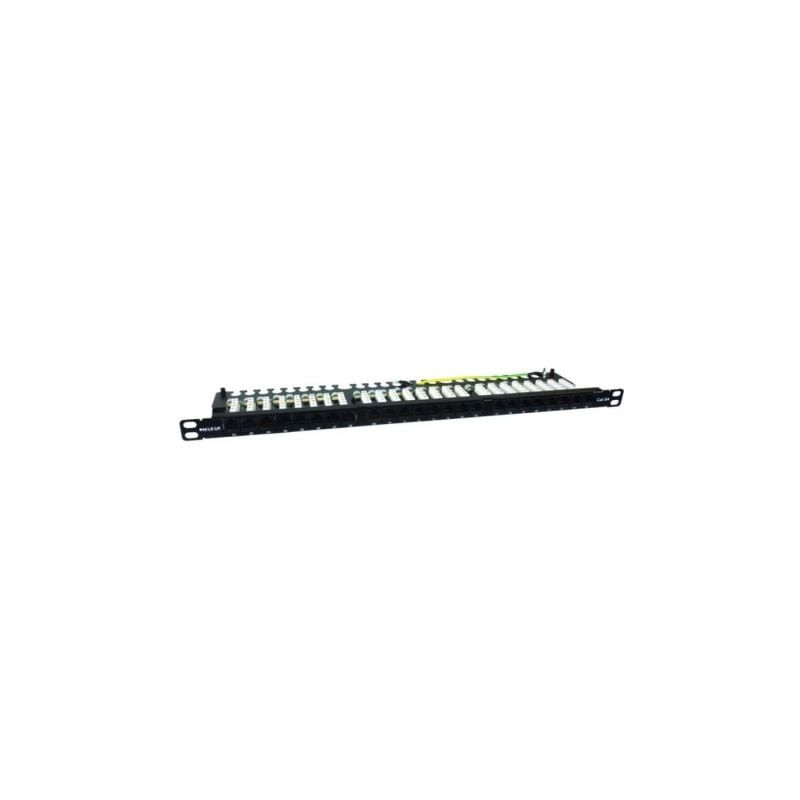 PANEL TRANFERENCIA 19" UTP CAT. 6A DUAL BLOCK 24P 0,5U