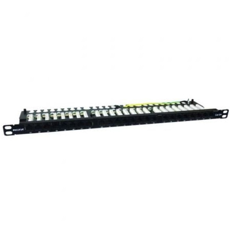 PANEL TRANFERENCIA 19" UTP CAT. 6A DUAL BLOCK 24P 0,5U