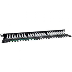 PANEL TRANFERENCIA 19" UTP CAT. 6A DUAL BLOCK 24P 0,5U