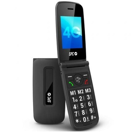 TELEFONO SPC MOVIL SENIOR TITAN 2 PERS.4G  MAYORES 2342N NEG