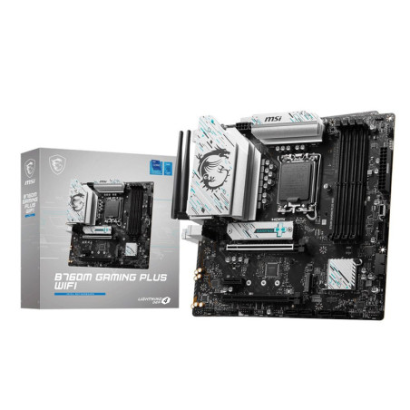 PLACA BASE MSI B760M GAMING PLUS WIFI 1700 MA