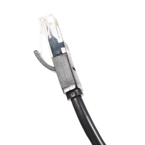 LATIGUILLO UGREEN U/UTP LAN CAT6 1M  NEGRO