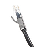 LATIGUILLO UGREEN U/UTP LAN CAT6 1M  NEGRO