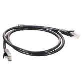 LATIGUILLO UGREEN U/UTP LAN CAT6 1M  NEGRO
