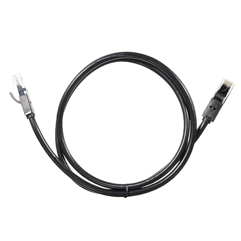 LATIGUILLO UGREEN U/UTP LAN CAT6 1M  NEGRO