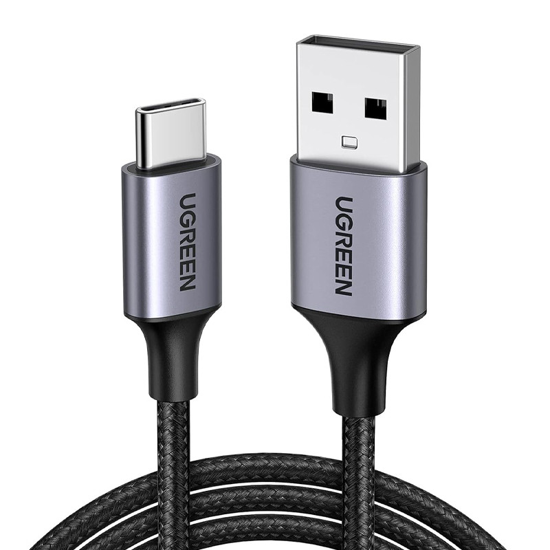 CABLE USB 2.0 A USB TIPO C - 1M NICKEL ALUMINIUM - UGREEN