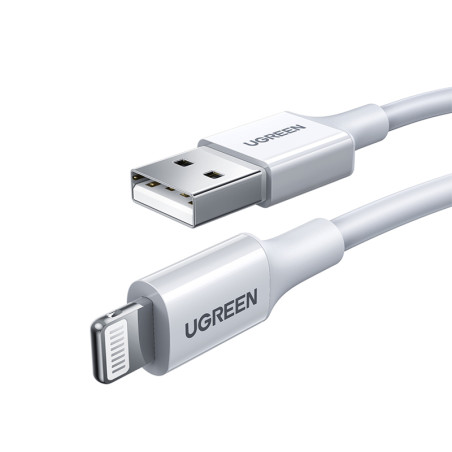 CABLE USB 2.0 A LIGHTNING MACHO 2M BLANCO UGREEN