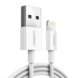 CABLE USB 2.0 A LIGHTNING MACHO 2M BLANCO UGREEN