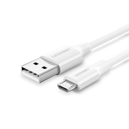 CABLE USB 2.0 A MICRO USB- 1M BLANCO - UGREEN