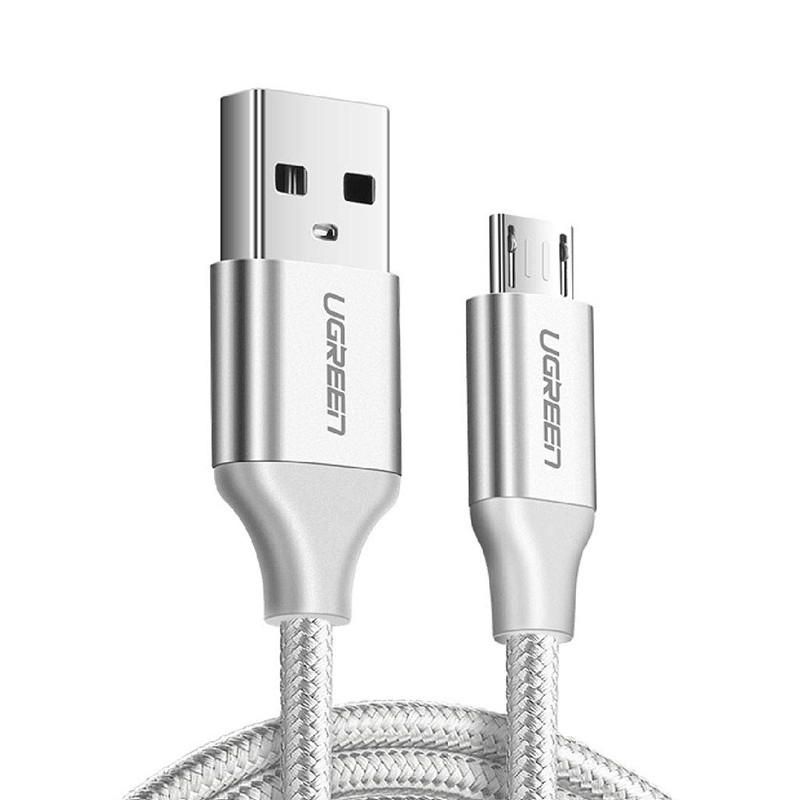 CABLE USB 2.0 A MICRO USB  1M  NICKEL PLATING - UGREEN