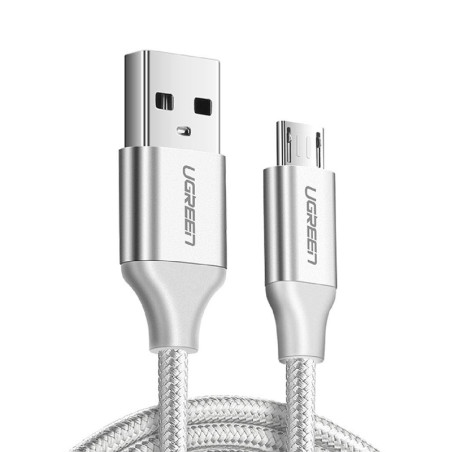 CABLE USB 2.0 A MICRO USB  1M  NICKEL PLATING - UGREEN