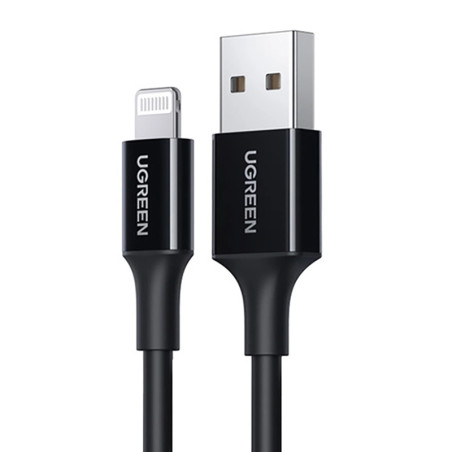 CABLE USB 2.0 A LIGHTNING MACHO 2M NEGRO UGREEN