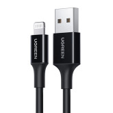 CABLE USB 2.0 A LIGHTNING MACHO 2M NEGRO UGREEN