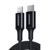 CABLE USB TIPO C A LIGHTNING MACHO 2M NEGRO UGREEN