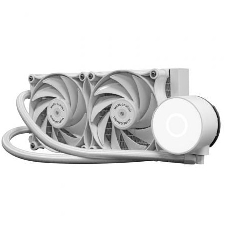 REFRIGERACIÓN LÍQUIDA MARS GAMING ML-PRO240W  BLANCO