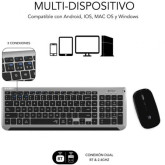 TECLADO + RATON SUBBLIM COMBO DUAL PRESTIGE EXTENDIDO PL