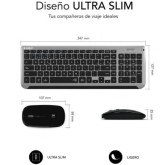 TECLADO + RATON SUBBLIM COMBO DUAL PRESTIGE EXTENDIDO PL