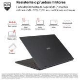 Portátil LG Gram 17Z90TL-G.AU88B Intel Core Ultra 7-258V/ 32GB/ 1TB SSD/ 17"/ Win11