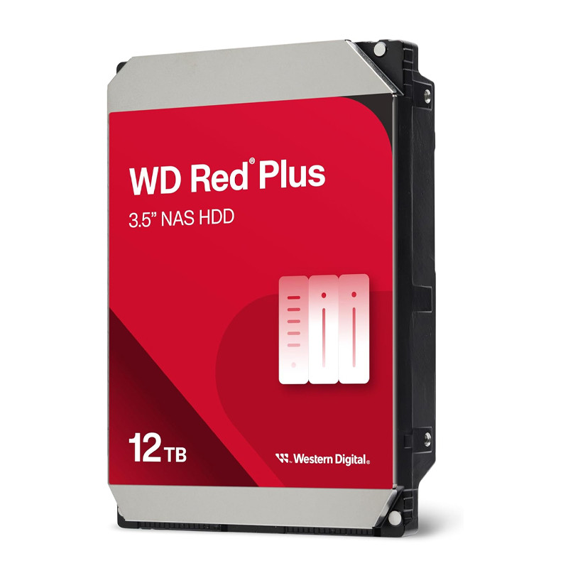 DISCO DURO WESTERN DIGITAL RED PLUS NAS 12TB 3.5"
