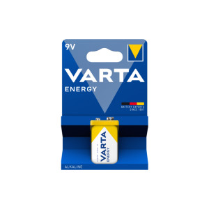PILAS ALCALINAS VARTA  9V PAQ 1