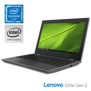 PORTATIL LENOVO 100E CELERON N4020 11.6" 4GB 128SSD W10PRO