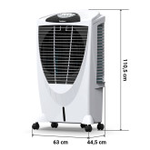 CLIMATIZADOR EVAP. MEC. 56L 190W 3600M3/H BLANCO/GRIS