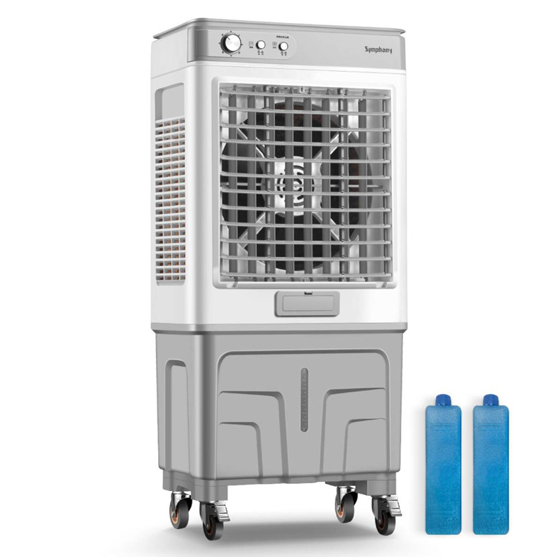 CLIMATIZADOR EVAP. MEC. 80L 200W 9000M3/H BLANCO/GRIS