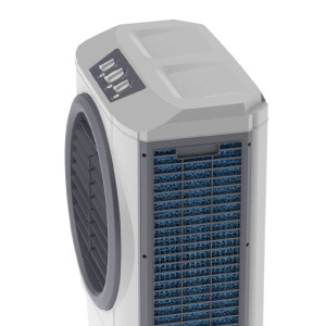 CLIMATIZADOR MECÁNICO 72L 210W 6000M3/H GRIS/BLANCO