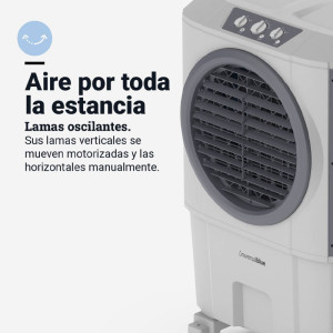 CLIMATIZADOR MECÁNICO 72L 210W 6000M3/H GRIS/BLANCO