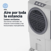 CLIMATIZADOR MECÁNICO 72L 210W 6000M3/H GRIS/BLANCO