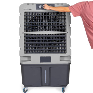 CLIMATIZADOR MECÁNICO 120L 400W 10000M3/H GRIS/BLANCO