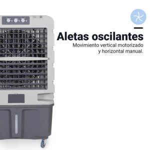CLIMATIZADOR MECÁNICO 120L 400W 10000M3/H GRIS/BLANCO