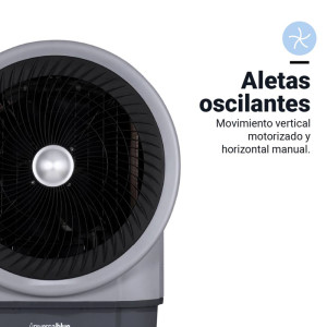 CLIMATIZADOR MECÁNICO 90L 300W 10000M3/H GRIS/BLANCO