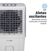 CLIMATIZADOR MECÁNICO 80L 210W 6000M3/H GRIS/BLANCO