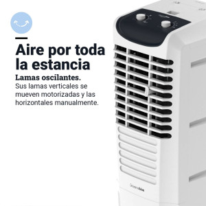 CLIMATIZADOR MECÁNICO 25L 120W 4000M3/H BLANCO