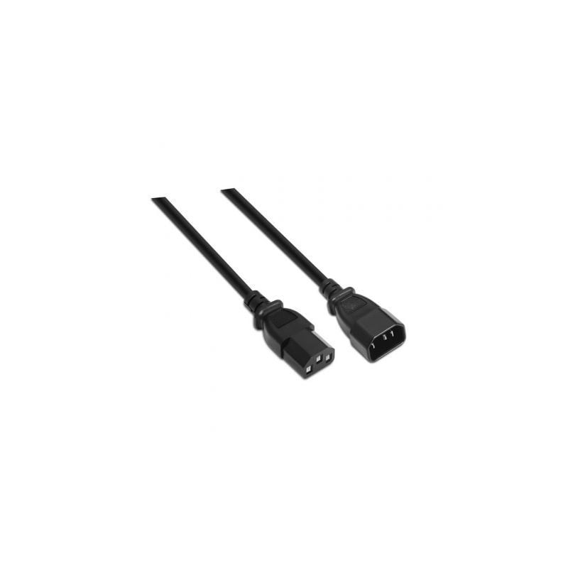 CABLE ALIMENTACIÓN ALARGADOR AISENS A132-0171 1.5M/ NEGRO