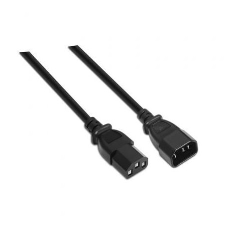 CABLE ALIMENTACIÓN ALARGADOR AISENS A132-0171 1.5M/ NEGRO