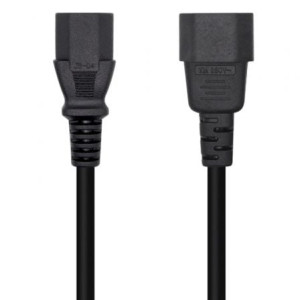 CABLE ALIMENTACIÓN ALARGADOR AISENS A132-0171 1.5M/ NEGRO